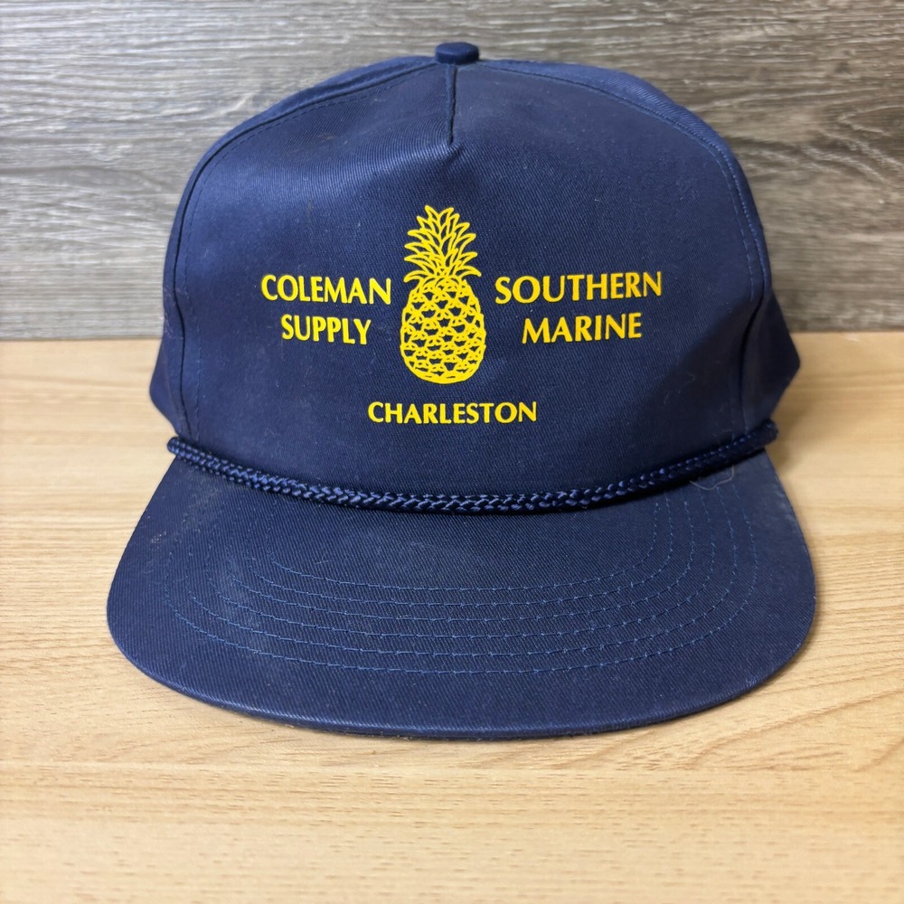 Singlespeed Brewing Hat Cap Snap Back Blue Trucker Adjustable